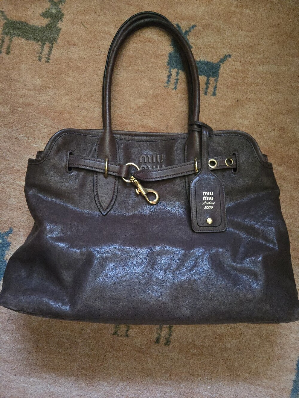 Miu Miu Aventure - Medium - Briarwood - Picture 4 of 14